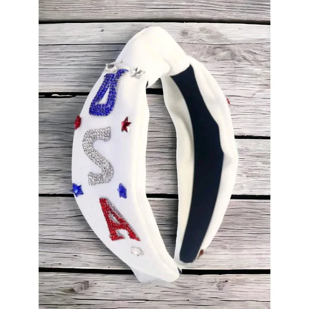 Glam USA Patriotic Headband